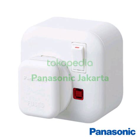 Jual Panasonic Stop Kontak AC SET WBJ1214W 3K Jakarta Barat