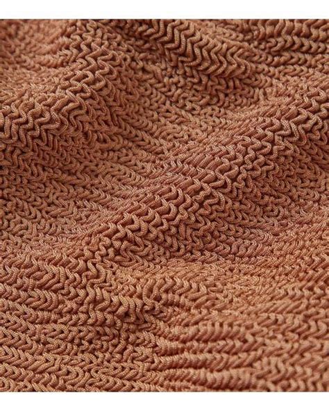 Hunza G Patricia Bikini In Brown Lyst