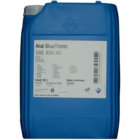 Aral Bluetronic W Liter Motor L Pkw Lpiraten De