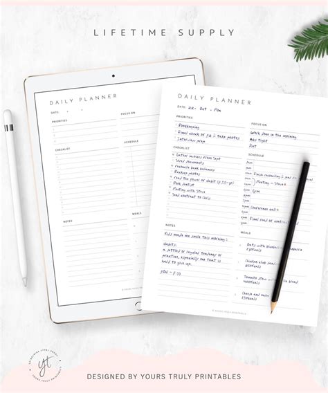 Editable Daily Planner Printable Daily To Do List Day Etsy Uk