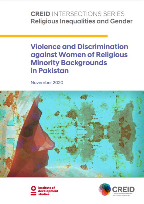 Violence and Discrimination against Women of Religious Minority Backgrounds in Pakistan ...