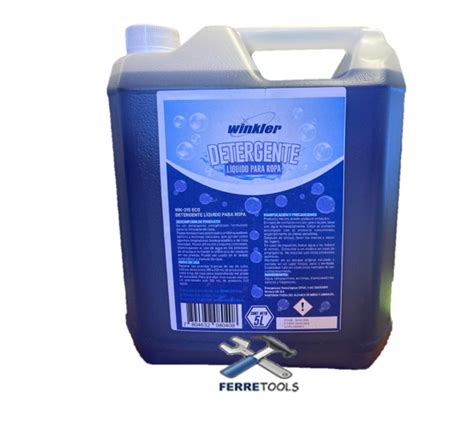 Detergente Liquido Para Ropa Enzimatico Wk 315 Eco 5l Winkler FERRETOOLS