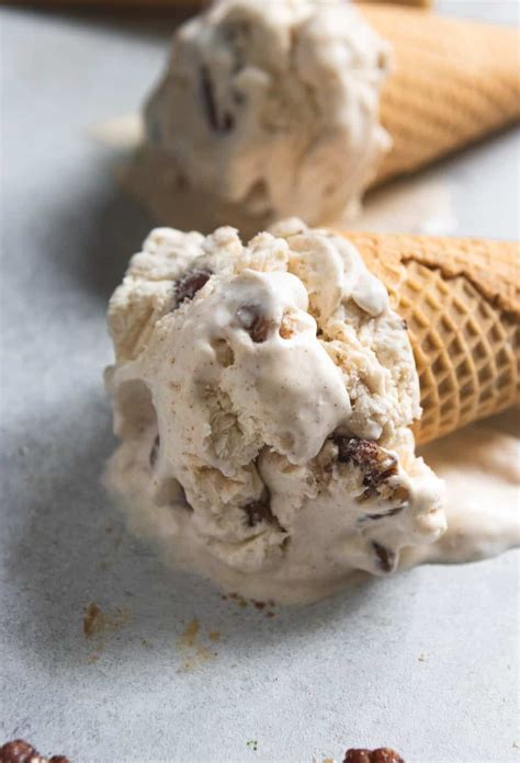 No Ice Cream Maker Required For This Homemade Butter Pecan Ice Cream This No Churn Ice Cream