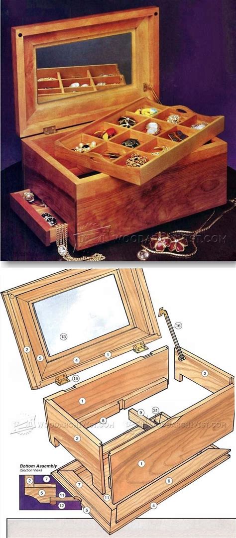 Build Jewelry Box - Woodworking Plans and Projects | http ...