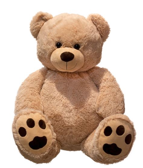 Riesen Teddybär Kuschelbär XXL 100 cm groß Plüschbär Kuscheltier samtig