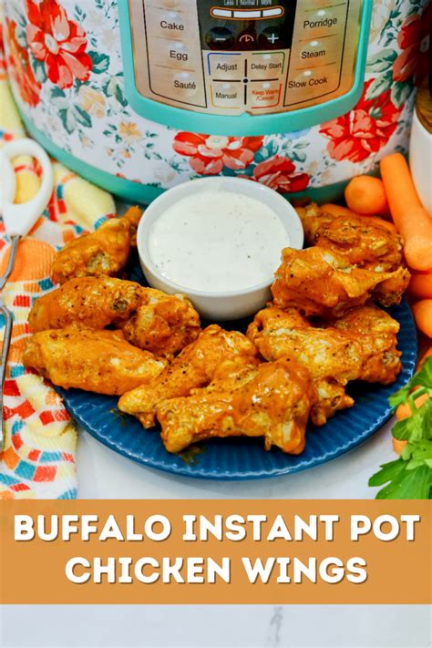 How To Make Buffalo Instant Pot Chicken Wings