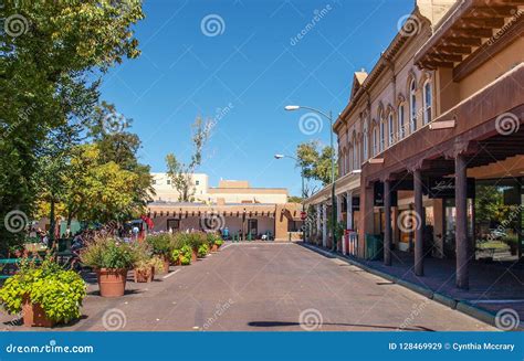 The Plaza in Santa Fe, New Mexico Stock Image - Image of travel ...