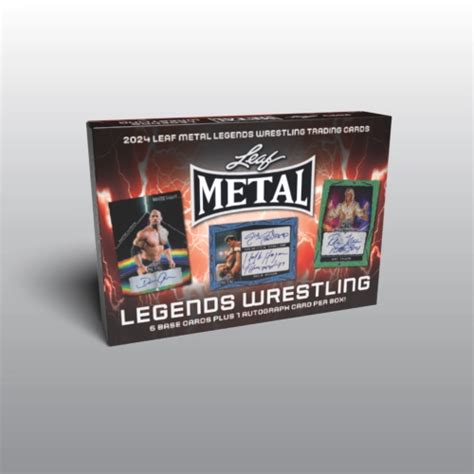 Leaf Metal Legends Wrestling Leaf Trading Cards