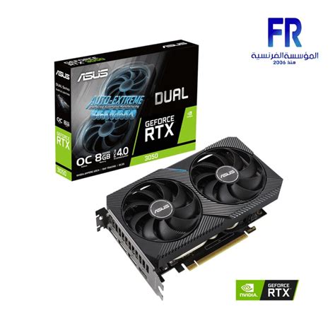 Asus Rtx 3050 Dual Oc 8g Ddr6 Graphic Card Alfrensia