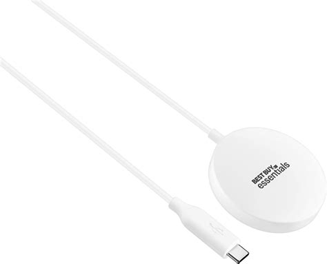 Customer Reviews Best Buy Essentials Magnetic W Wireless Charger