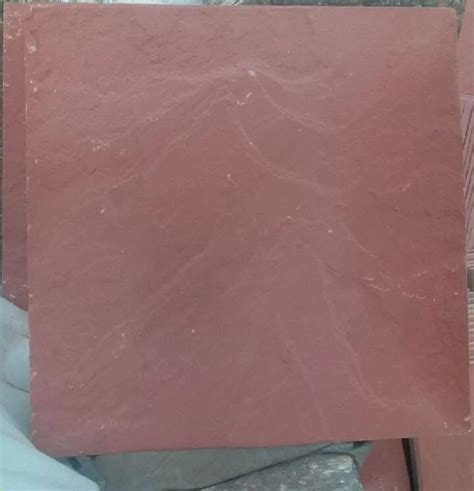 Matte Dholpur Red Natural Sandstone For Cladding 25 Mm At Rs 20 Sq Ft