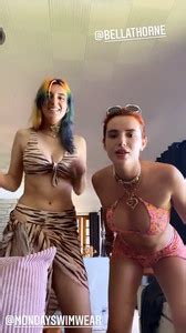 Insta Bella Thorne Pink Bikini Phun Org Forum