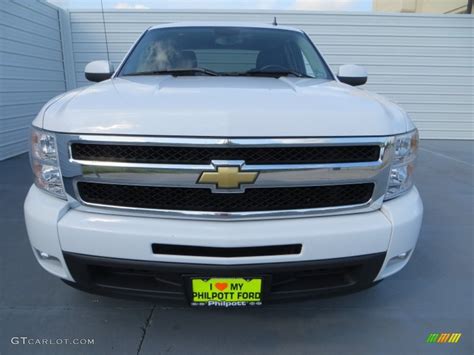 2009 Summit White Chevrolet Silverado 1500 Ltz Crew Cab 81540299 Photo 8 Car