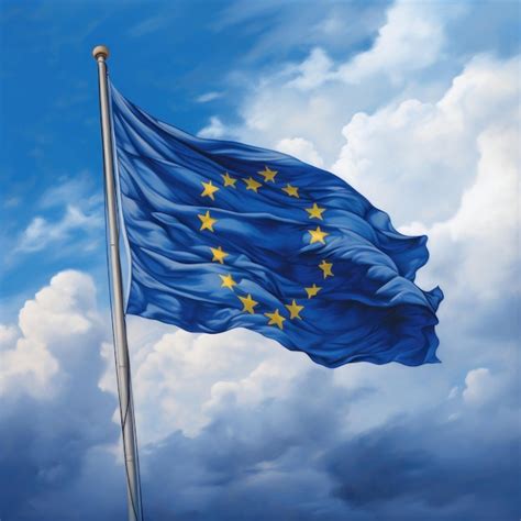 Bandeira Da UE Foto Premium