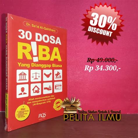 Buku Dosa Riba Yang Dianggap Biasa Lazada Indonesia