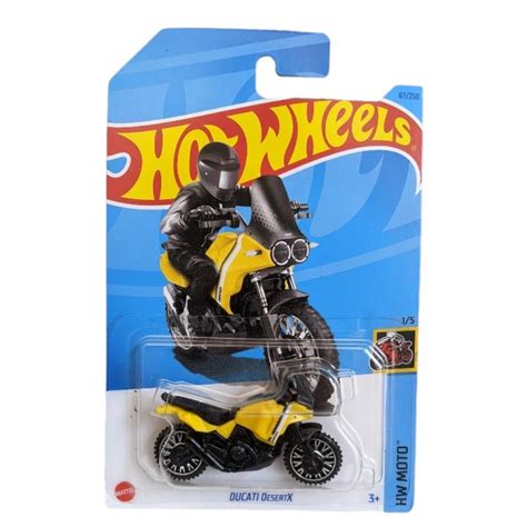 Hot Wheels Ducati Desert X Moto 1 64 Scale Model Hobbies Toys Toys Games On Carousell