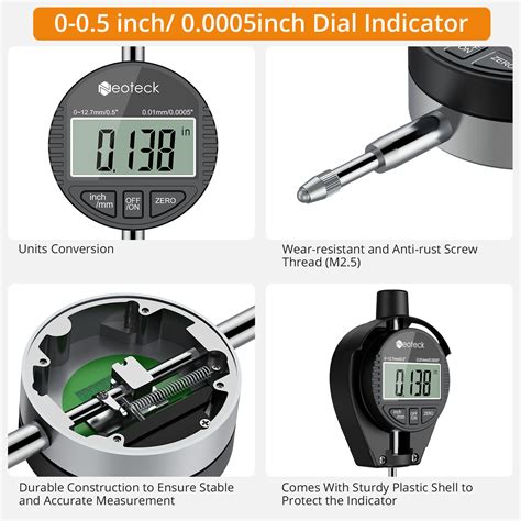 Neoteck Digitale Messuhr Mm Bohrungsmessger T Innenme Ger T