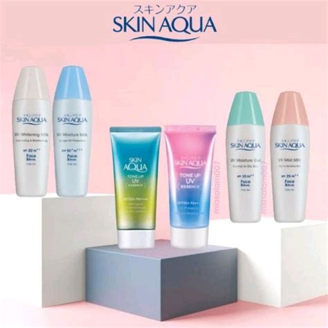 Jual SKIN AQUA Tone Up UV Essence UV Moisture Milk SPF 50 PA 40g