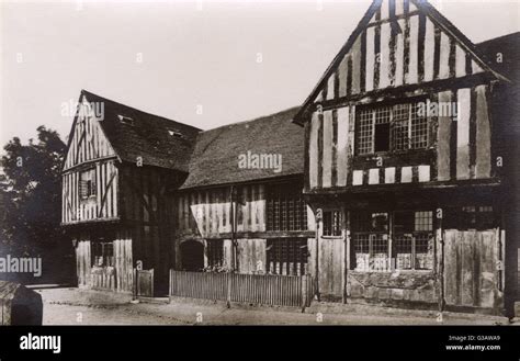 Lavenham wool hall hi-res stock photography and images - Alamy