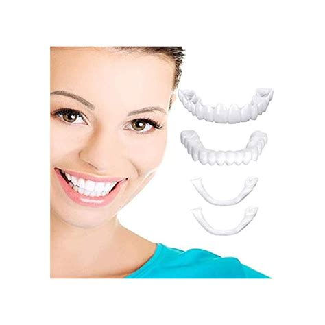 Buy 4 Pairs Veneers Snap In Teeth Snap On Veneer Teeth Fake Teeth Instant Veneers Dentures