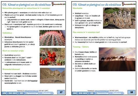 Graad Sosiale Wetenskappe Geografie Geskiedenis Kwartaal Sw