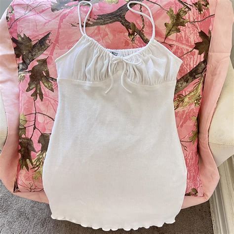 Princess Polly Coquette White Ruffle Mini Sundress Depop