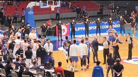 Gilas Pilipinas Vs Lebanon Th Quarter Wedding Proposal