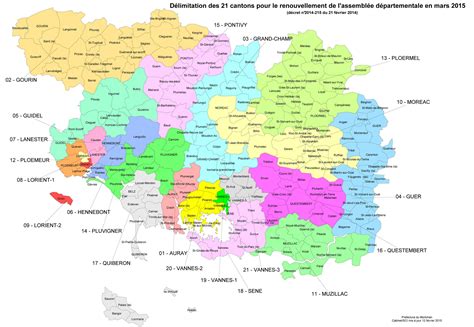 Carte Du Morbihan Morbihan Carte Des Villes Communes Relief Sites