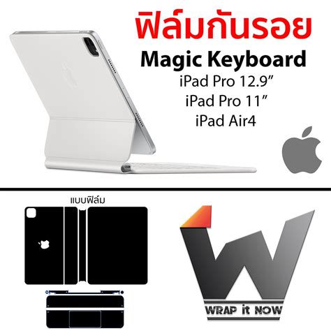 Apple Magic Keyboard สำหรับ Ipad Pro 129 นิ้ว Ipad Pro 11 นิ้ว และ Ipad Air4 Yz9495 Thaipick