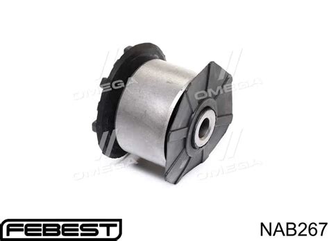 NAB267 Febest сайлентблок заднего продольного рычага передний