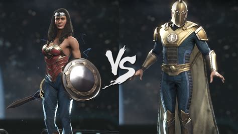 Injustice 2 Wonder Woman Vs Doctor Fate Youtube