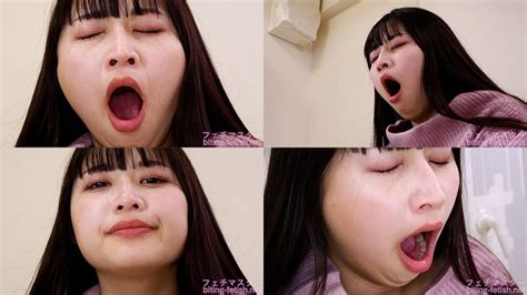 Watch Misono Mizuhara Close Up Of Japanese Cute Girl Yawning Porn