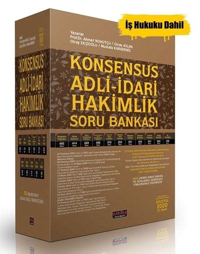 Konsensus Adli Dari Hakimlik Soru Bankas Mod Ler Set Hukuku Dahil