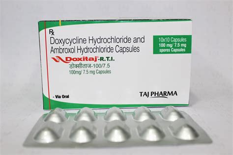 Doxycycline Hydrochloride Ambroxol Hydrochloride Capsules