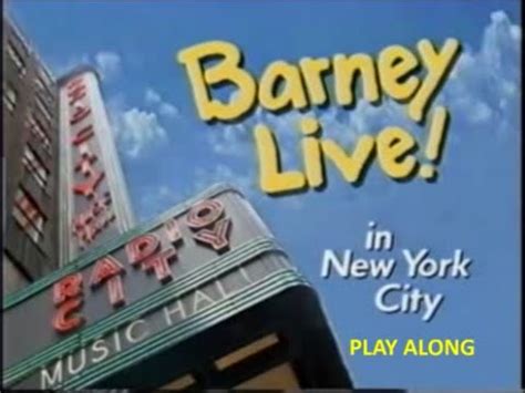 Barney Live In New York City Youtube mp4 3gp flv mp3 video indir