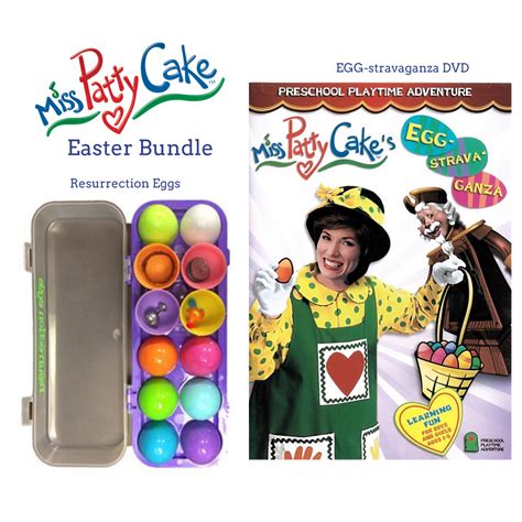 EGGstravaganza Bundle (DVD & Resurrection Eggs) – Miss Pattycake