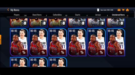 MASSIVE VARIETY PACK OPENING IN NBA LIVE MOBILE S7 12 Triple Double