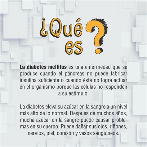 Que es la Diabetes Mellitus Fundación Hospital San Pedro