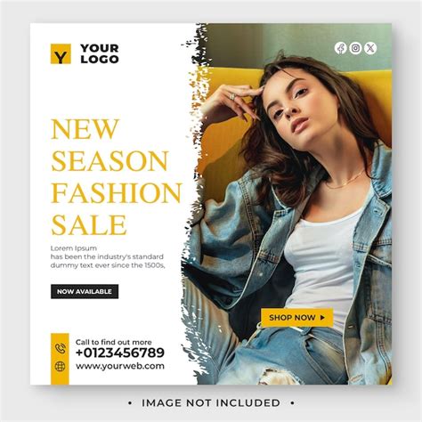 Premium PSD Fashion Sale Instagram Post Template