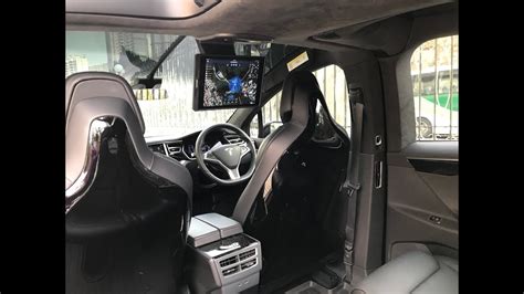 Revozport Tesla Model X Rear Entertainment Console Installation And