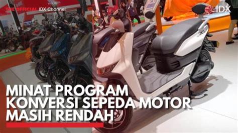 Minat Program Konversi Sepeda Motor Masih Rendah