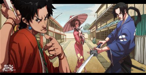 Wallpaper Samurai Champloo Fuu Jin Samurai Champloo Mugen 2089x1080 Enlightenment