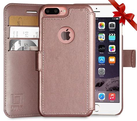 Iphone 7 Plus Wallet Case Durable And Slim Lightweight With Classic Design And Ultra Strong