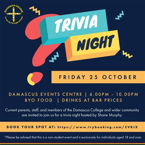 2024T4W1 - Damascus College Trivia Night - Damascus College