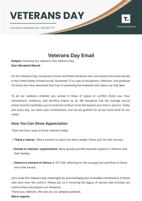 Free Veterans Day Templates to Edit Online