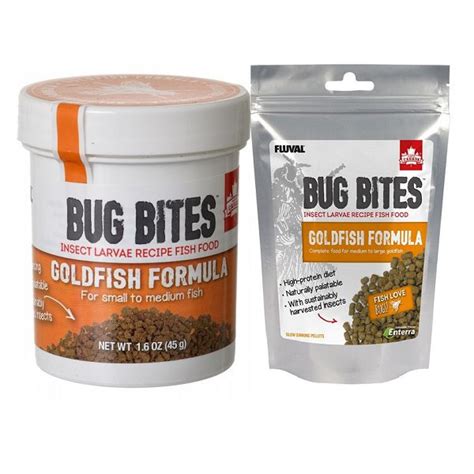 Fluval Bug Bites Goldfish Granules Complete Fish Food Hugglepets