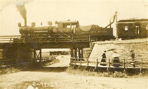 Elma Iowa Chicago Great Western Railroad Overpass Flickr