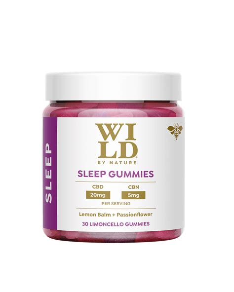 Restful Sleep With Cbd Oil And Gummies Wild By Nature