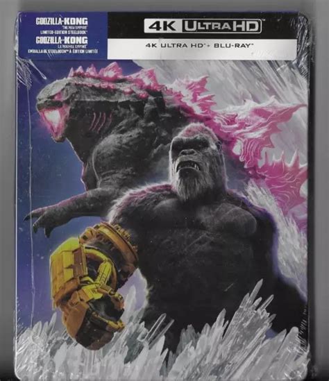 Steelbook Godzilla X Kong The New Empire Edici N Limitada K Blu Ray