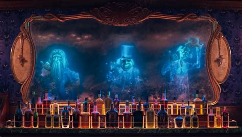 Haunted Mansion Bar On Disney Treasure Destiny Cruise Ships Disney